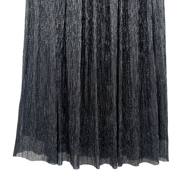 Isabel Marant Etoile Beatrice Midi Skirt Gunmetal‎ Grey Silver Black Metallic XS - Picture 6 of 15